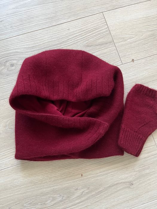 Зимовий капот і митенки