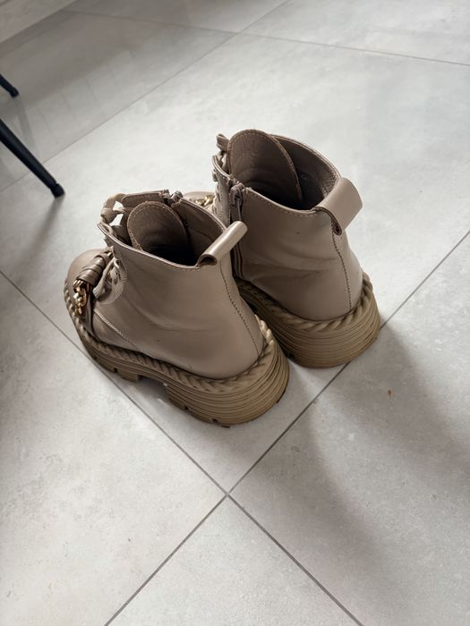 Ботинки шкіряні весна