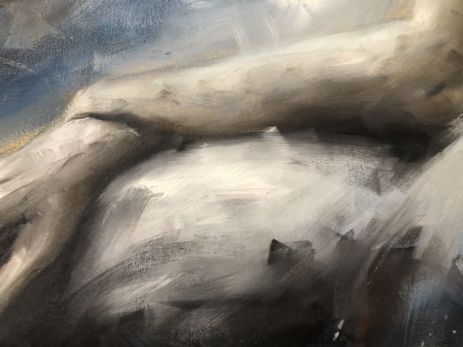 Obraz bardzo duży Baletnica autor. Michał Leszczuk