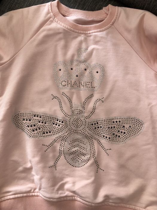 Bluza dresowa CHANEL dziewczęca