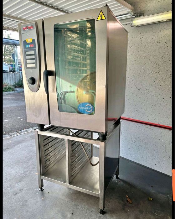 Пароконвектомат. Пароконвекційна піч. Піч.  Rational. Scc 101