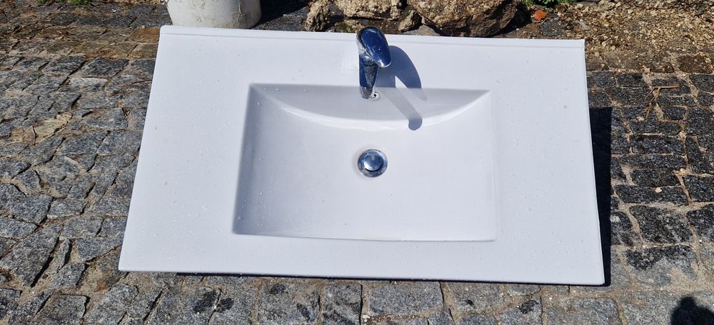 Lavatório para móvel wc de encastrar