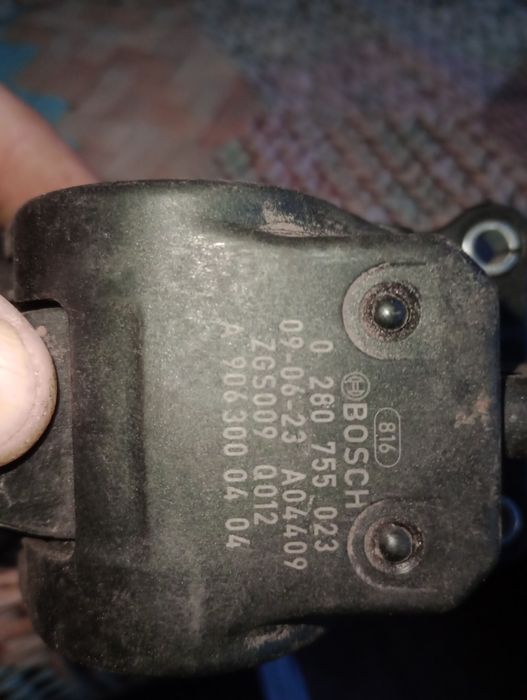 Педаль газу спринтер
