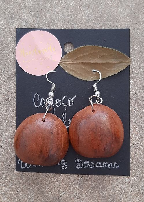 Brincos Eco Chic Abacate - Novos