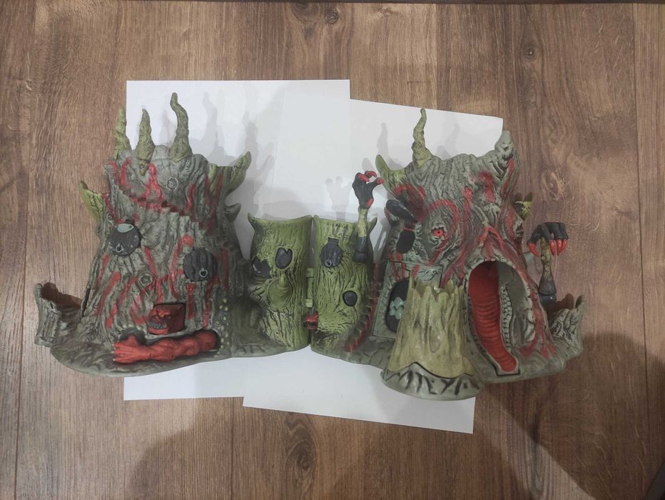 Zamek Domek Baza Gormiti Gormity Wulkan