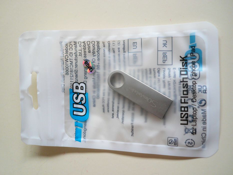 Нова металева флешка накопичувач Flash Drive USB Somnambulist 128 Gb