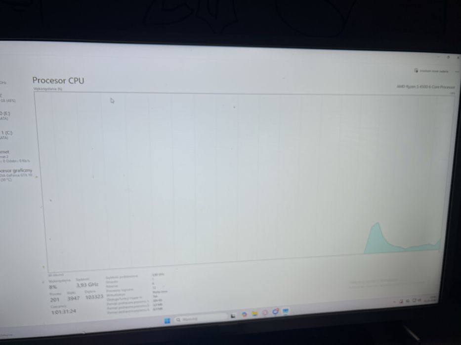 Komputer Gamingowy Ryzen 5 4500 / 16 GB RAM / GTX 1050 Ti / SSD + HDD