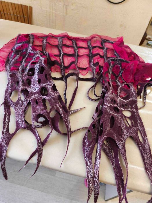 Креатив. Шарфи з вовни, ручна робота