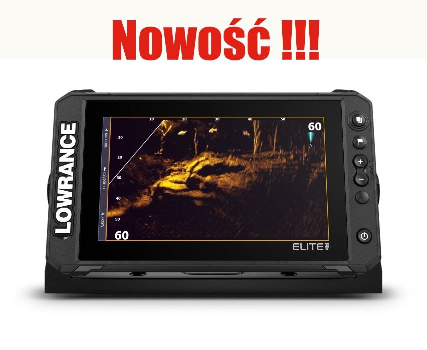 Lowrance Elite FS 9 z przetwornikiem 3in1