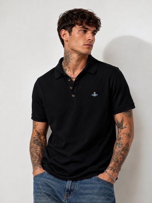 Поло футболка рубашка Vivienne Westwood MAN Classic Basic Piquet Polo Shirt size M, L