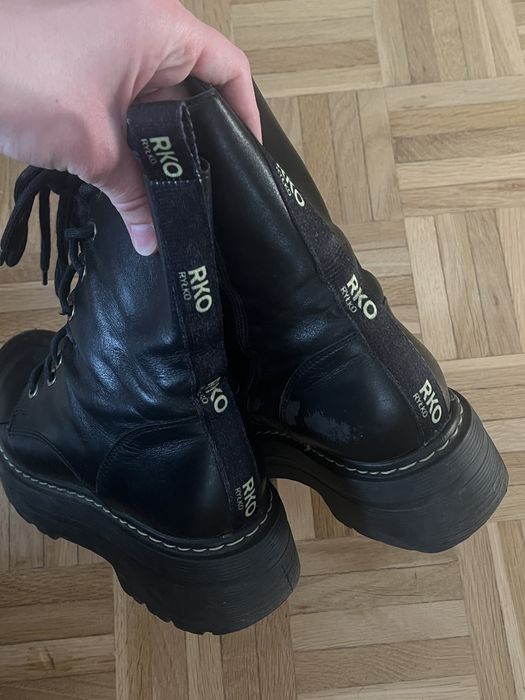 ODDAM skórzane buty Ryłko