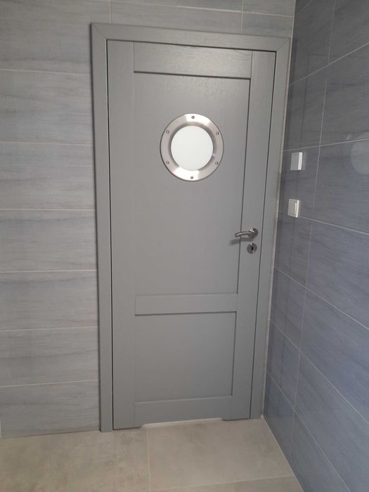 Drzwi drewniane wewnętrzne malowane real białe lakierowane