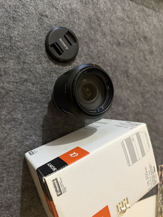 Обєктив для камери, Sony  E18-200mm  f3,5-6,3 OSS