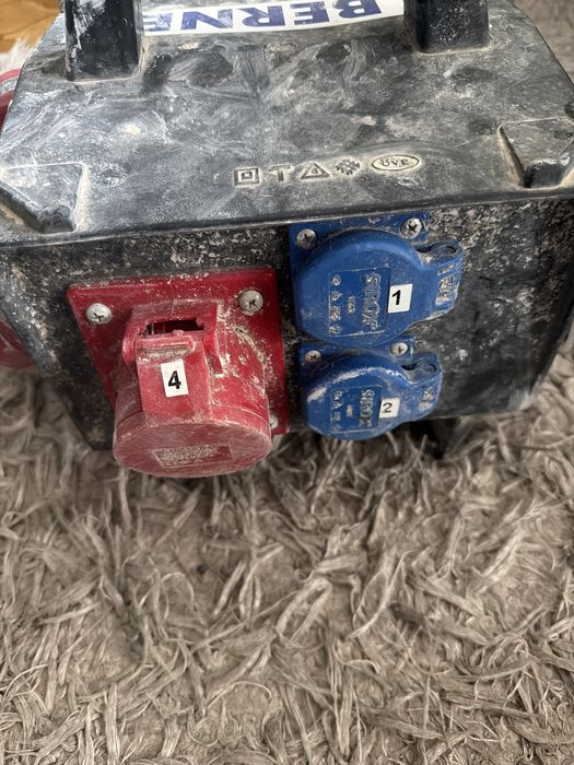 Przenośna rozdzielnica budowlana  Berner