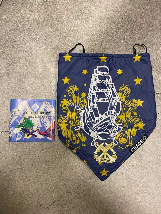 Бандана платок Повязка на шею Chaos PRINTS Маска Оригинал Хустка