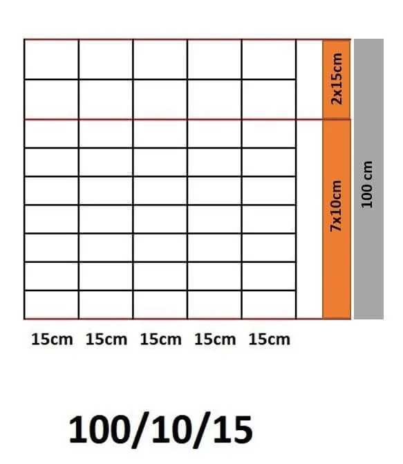 Siatka Leśna 100/10/15 L PRODUCENT WALDI - RADOSZYCE  najniższe ceny !