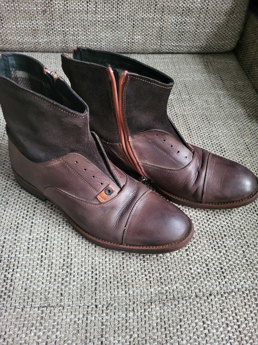 Męskie zimowe buty 43 unikatowy design