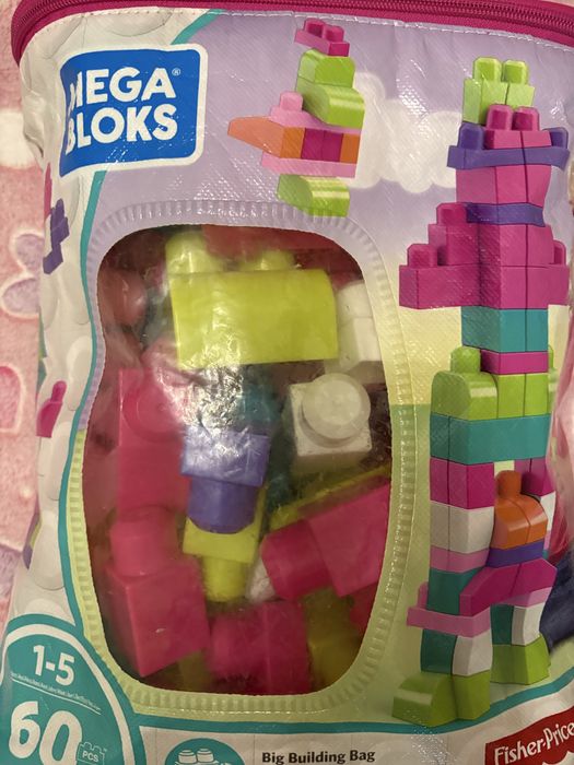 Конструктор Mega Bloks 60 деталей на вік 1-5 років