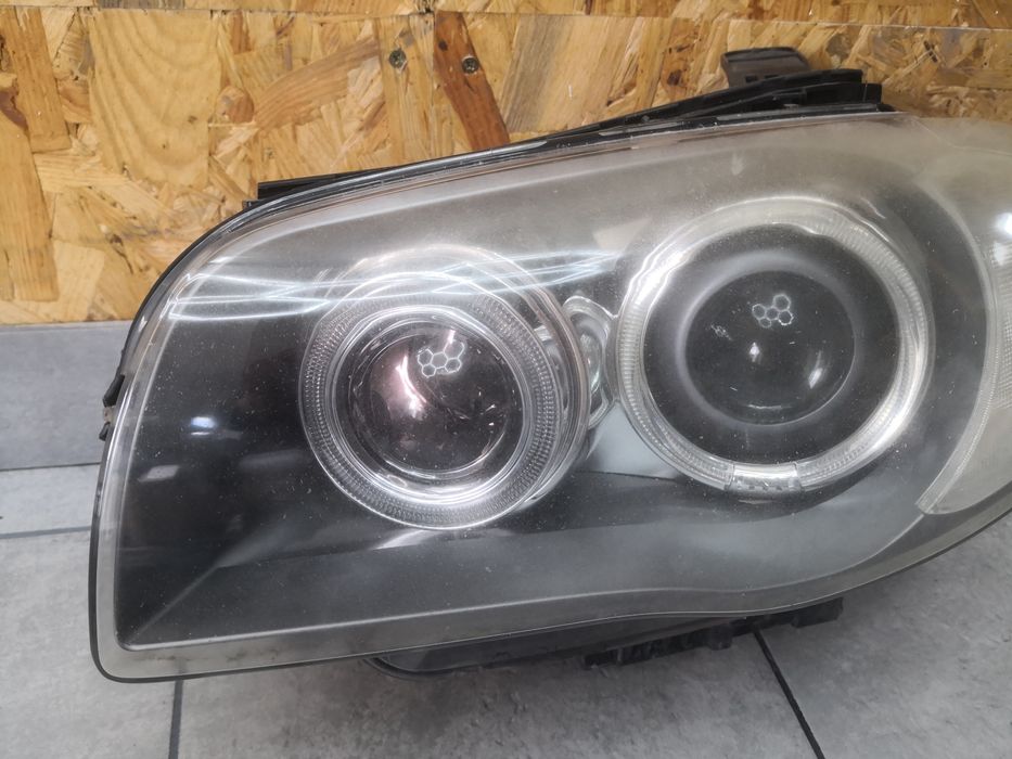 Reflektor lewy przedni BMW e87 e81 e82 e88 xenon lampa lewa
