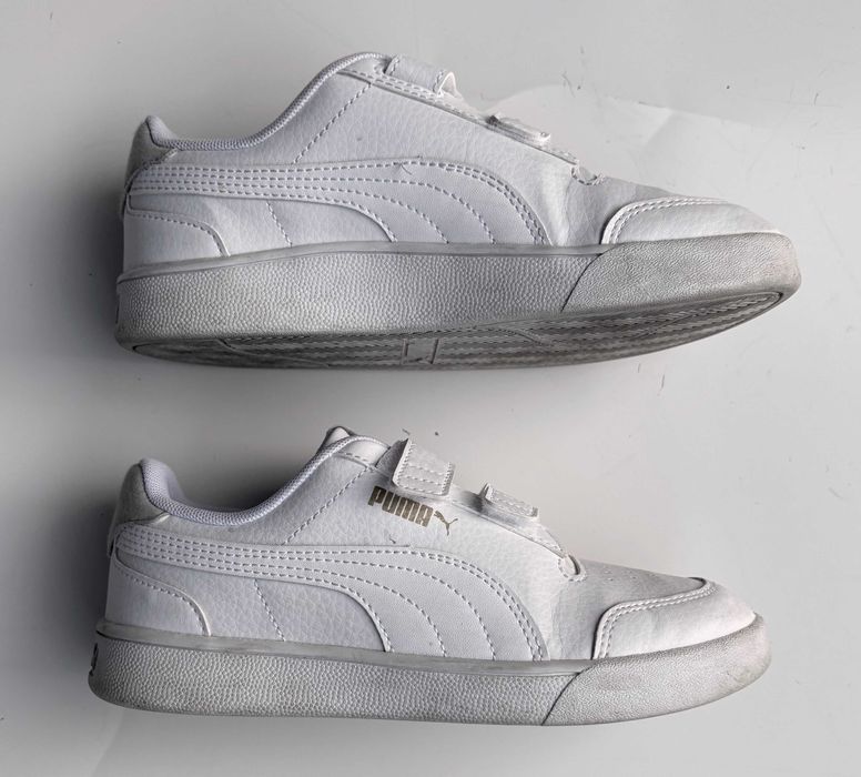 Buty Snakersy Białe 33 Puma Soft Foam+ Biel