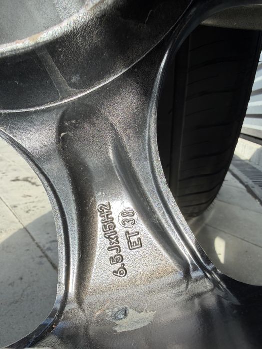Диски 15R 5x112 6.5J ET38 Skoda A5 Golf Audi