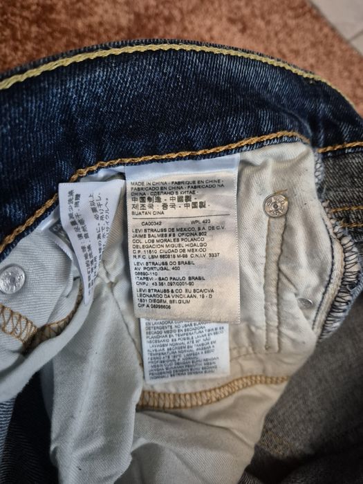 Spodnie jeansowe Levis 511 r.33/36