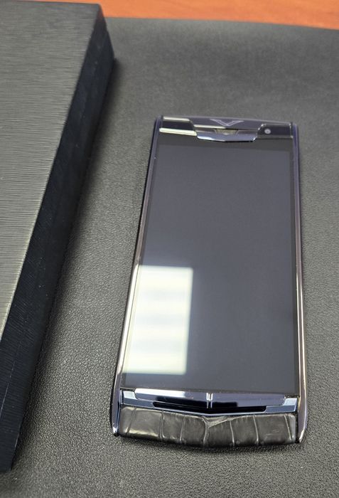 Vertu signature touch alligator black 100% оригинал