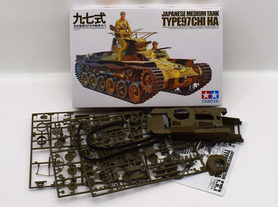 1/35Tamiya Nr.35075 Jp Med.Tank Type 97 Chi-Ha+Eduard+EurekaXXL+Vision