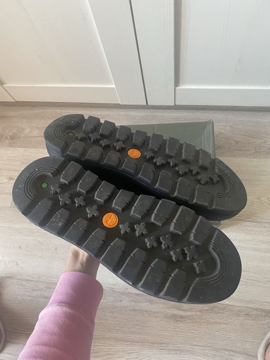 Czarne skórzane botki Timberland ray city chelsea 40