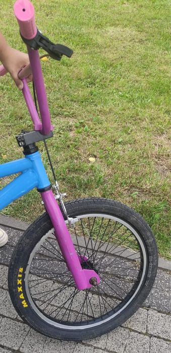 Bmx różowo niebieski