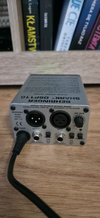 Cyfrowy procesor sygnałowy Behringer Shark DSP110.