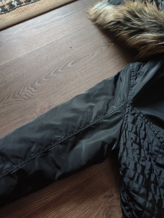 Аляска Куртка Internacionale Утеплена Y2K Flared Casual Drip Drill