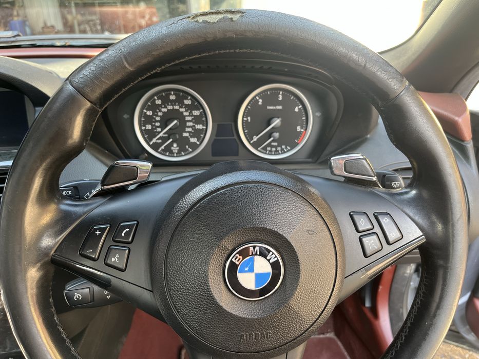 Kierownica bmw e60 e61 e63 e64 m pakiet lopatki lift