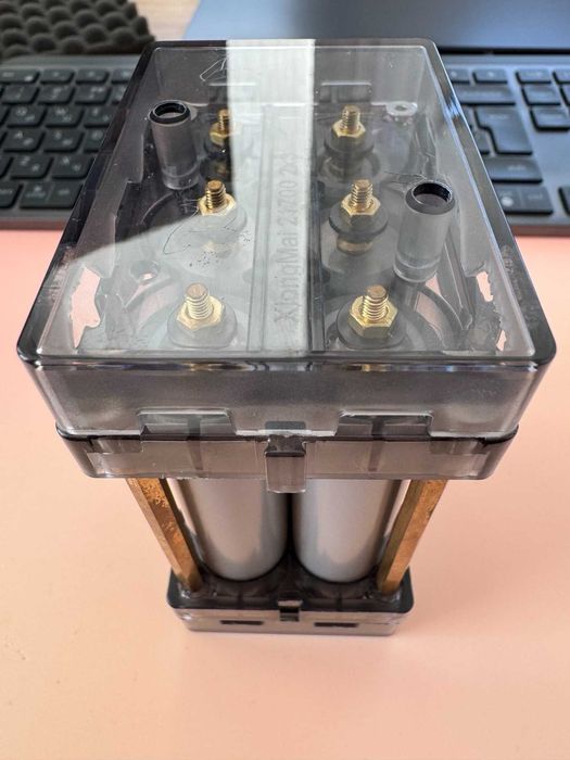 Бокс для акумуляторів 21700 модульний (сплайсінг)(без зварювання)