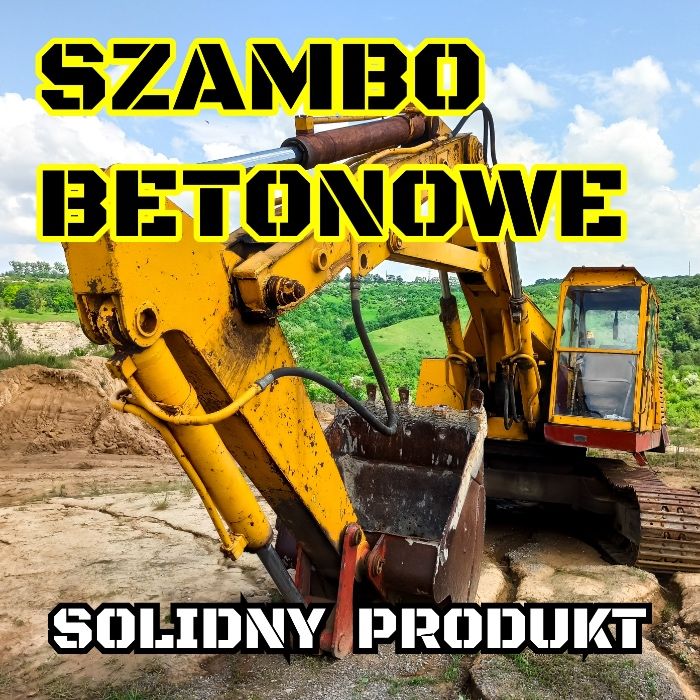 Zbiornik betonowy na Deszczówkę Wodę Szambo betonowe szamba PRODUCENT