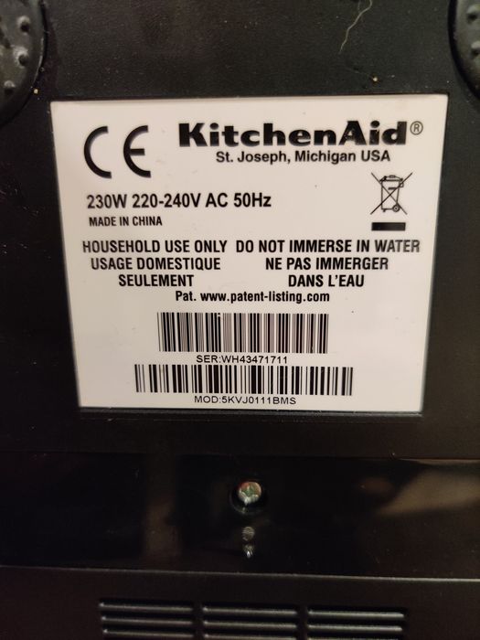 KitchenAid wyciskarka/sokowirówka wolnoobrotowa