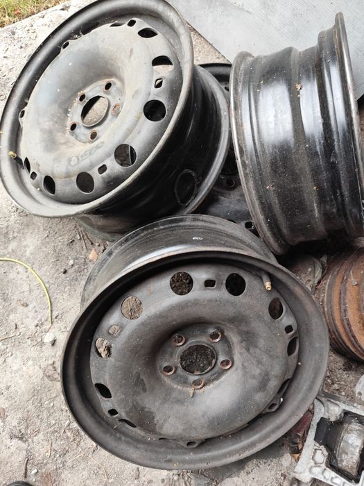 Felgi stalowe 15" Skoda Fabia 2 i inne 5x100