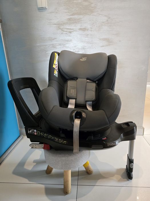 Britax Romer Dualfix M i-Size Szary – Fotelik Samochodowy 360° ISOFIX