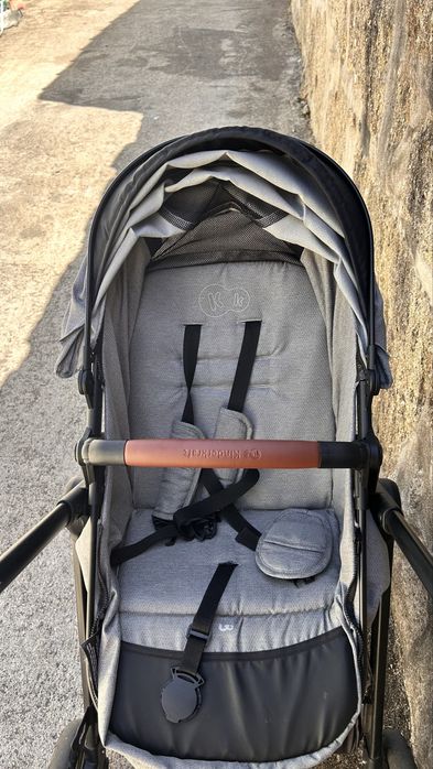 carrinho de bebé + bebe conforto e andador, tudo por 120€