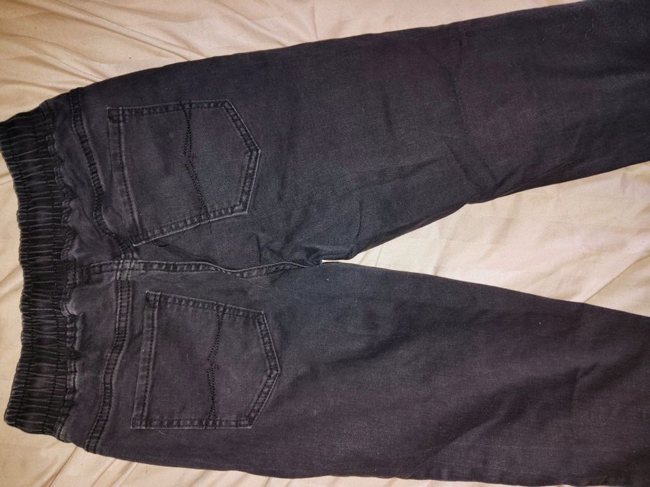 Джинси темні дитячі 140-150зріст