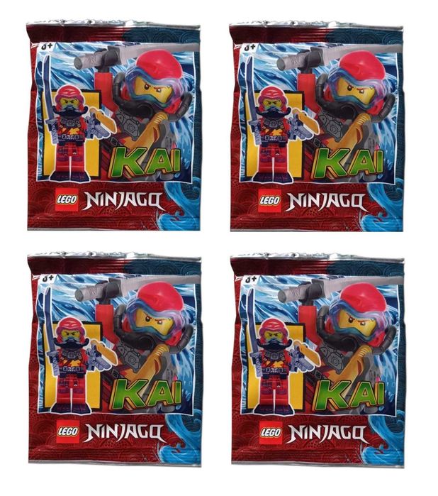 LEGO Ninjago zestaw 4szt. foilpack - SZ51