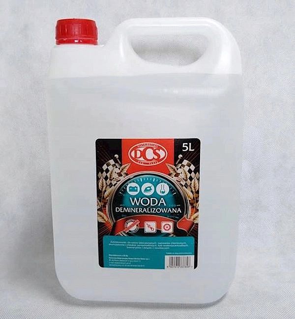 Woda Demineralizowana 5L Dcs