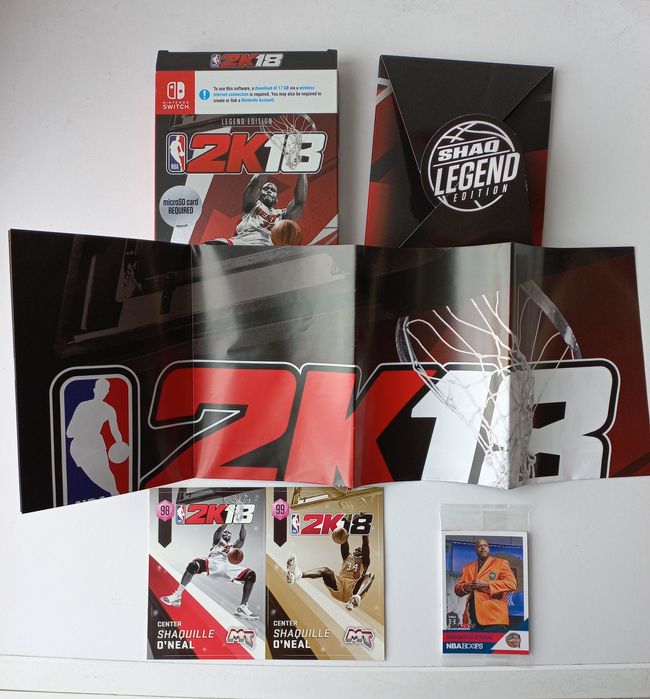 Switch - NBA 2K18 Legend Edition - Coleccionáveis