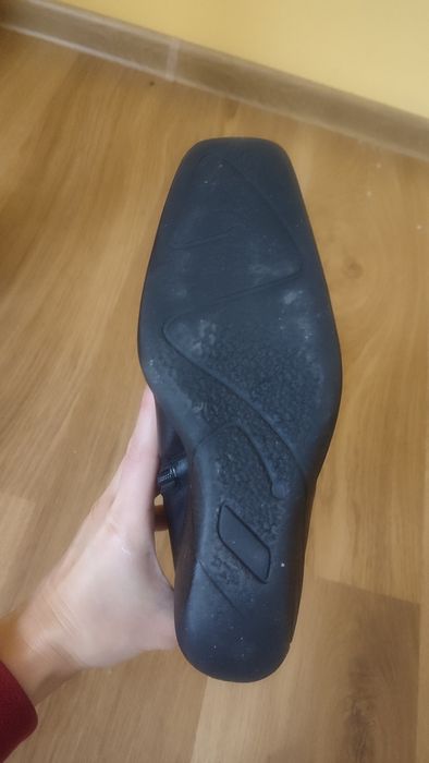 Kozaki skórzane zimowe damskie do pół łydki rozm. 38