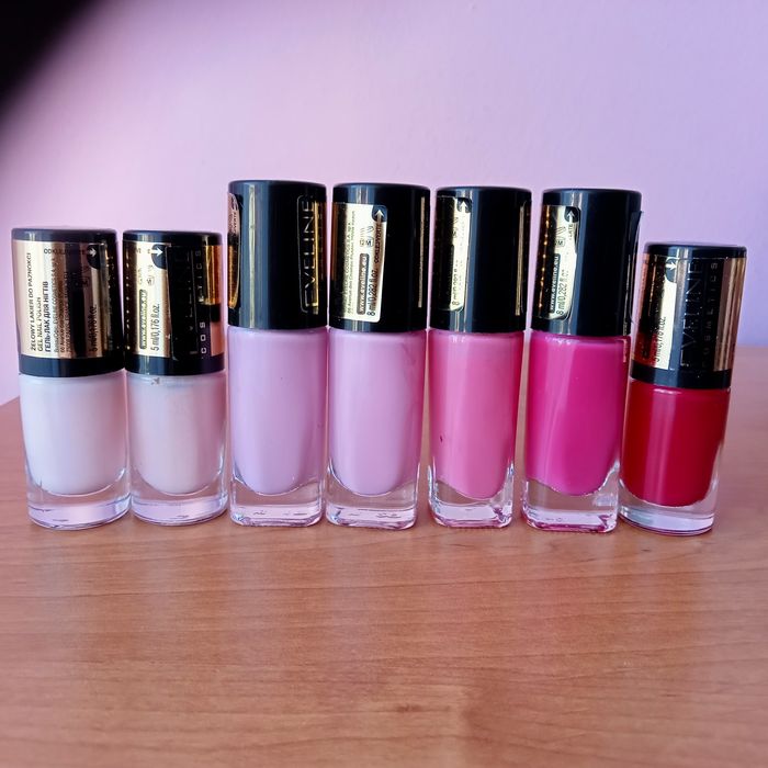 Lakiery do paznokci GEL step 1 trwałe do 10 dni