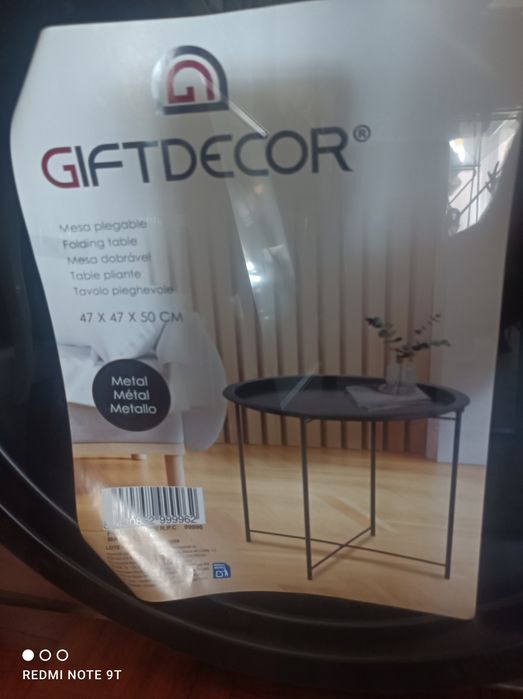 Mesa apoio metal