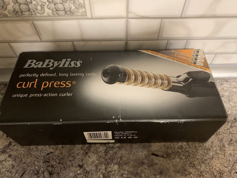 Плойка спіральна BaBiliss з Англії.