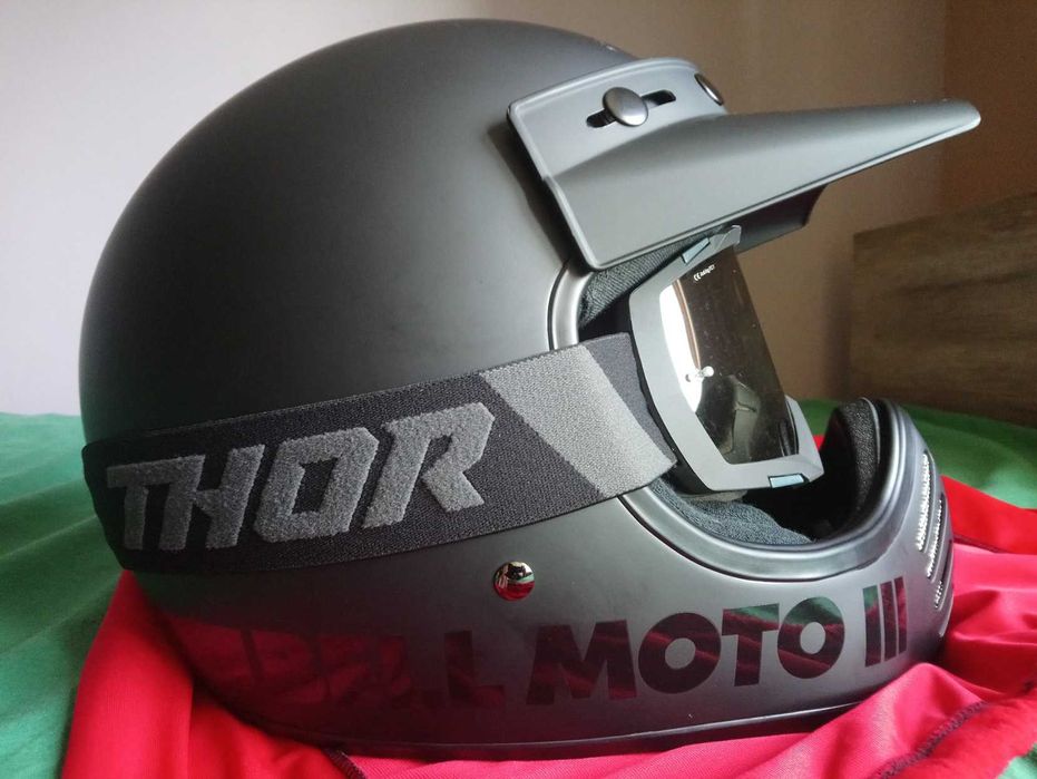 Kask motocyklowy BELL MOTO III retro/vintage