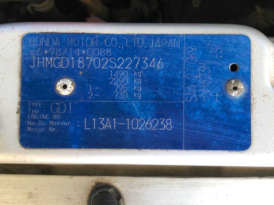 Honda Jazz 2002 Автомат