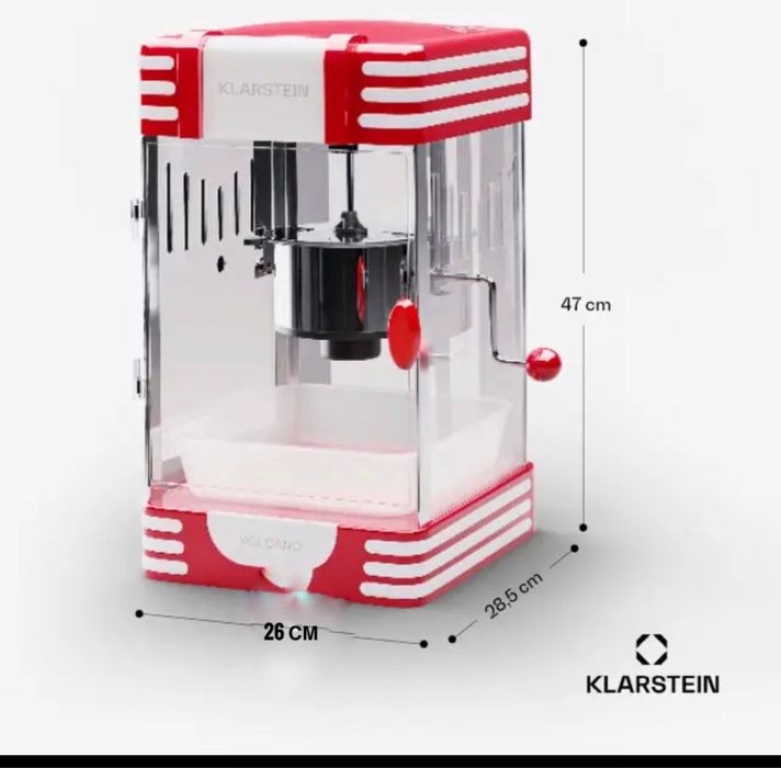 Машина для попкорну з Німеччини Klarstein Volcano 10045352